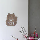 Customizable Fortune Meow Greeting Plaque