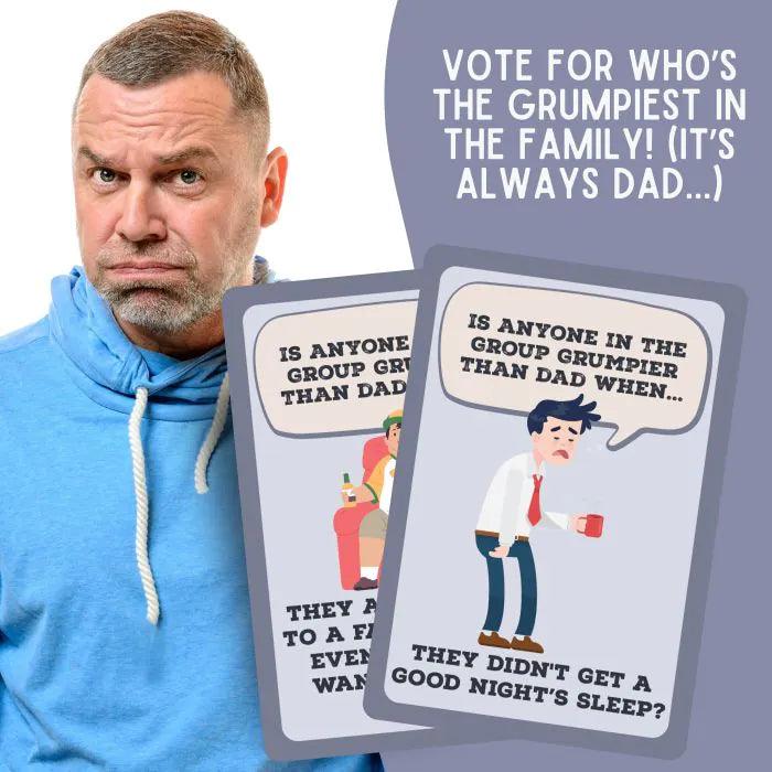 Card Game - Is anyone Grumpier than Dad?