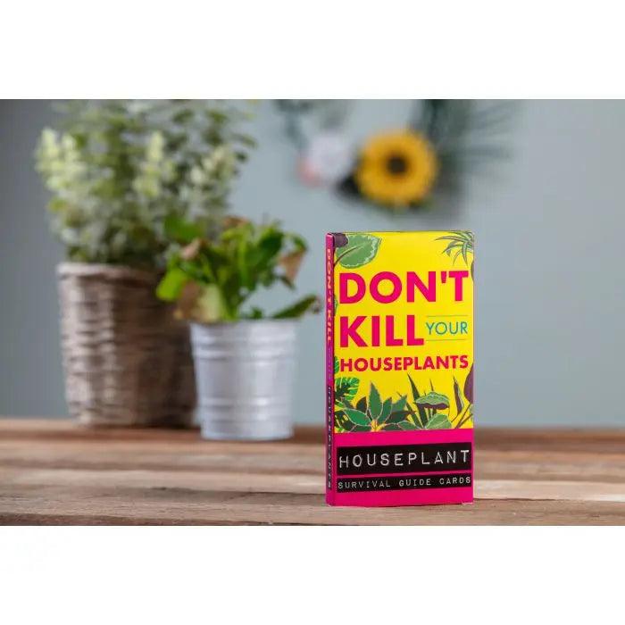 Don't Kill Your Houseplants Survival Guide Cards