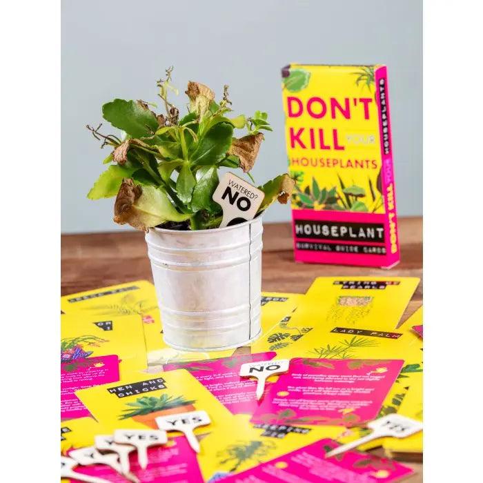 Don't Kill Your Houseplants Survival Guide Cards