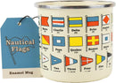 Enamel Mug - Nautical Flags