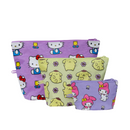 Go Pouch Set - Hello Kitty and Friends Florals