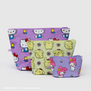 Go Pouch Set - Hello Kitty and Friends Florals