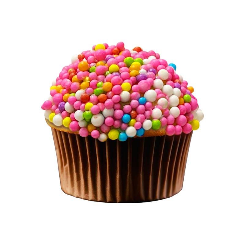 Gobblin Cup- Rainbow Vanilla Mini Cupcakes