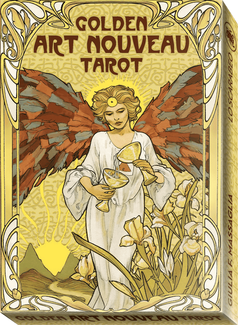 Golden Art Nouveau Tarot - Grand Trumps (gold foil)