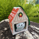 Xmas House Ceramic Pot - Pine