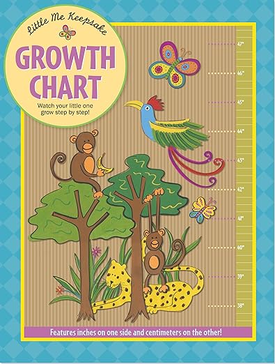Growth Chart - Jungle Animals