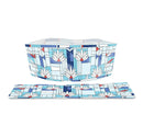Expandable Collapsible Dog bowls (Set Of 2) - Frank Lloyd Wright Waterlilies