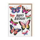 Happy Birthday Butterflies Card