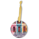 Hanging Ornament - Bicycle by the Shophouse