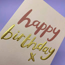 Happy Birthday - Script Card