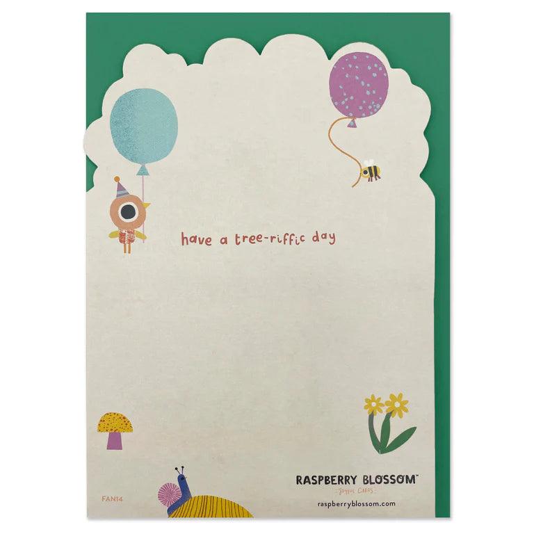 Happy Birthday Have A Tree-riffic Day Card