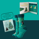 Holiday Gift Card and Sock Set - Wonderful Time