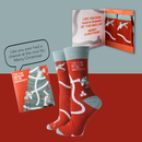Holiday Gift Card and Sock Set - Naughty Season