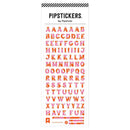 Hot Lava Letters Stickers