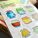 Breakfast Set Sticker Sheet
