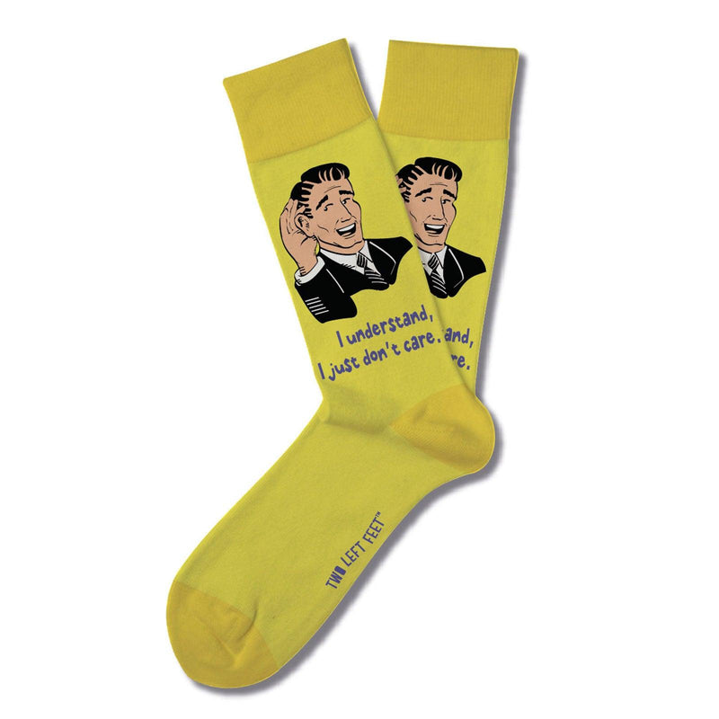 Retro Remix Socks - I Understand I Just Don’t Care