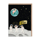 Happy Birthday Astronauts Cards