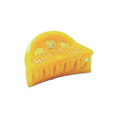 Mini Hair Claw Clip - Lemon Slice