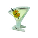 Midi Hair Claw Clip - Martini