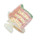 Large Hair Claw Clip - Confetti Cake