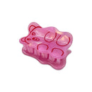Mini Hair Claw Clip - Pink Gummy Bear