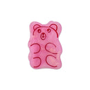 Mini Hair Claw Clip - Pink Gummy Bear