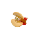 Mini Hair Claw Clip - Hot Dog