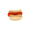 Mini Hair Claw Clip - Hot Dog