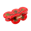 Large Hair Claw Clip - Tomatoes On The Vines