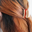 Mini Hair Claw Clip - Hot Dog