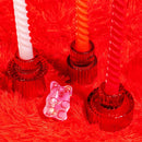 Mini Hair Claw Clip - Pink Gummy Bear