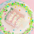 Large Hair Claw Clip - Confetti Cake