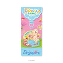 Doodle Land Keychain - Cheers From Singapore