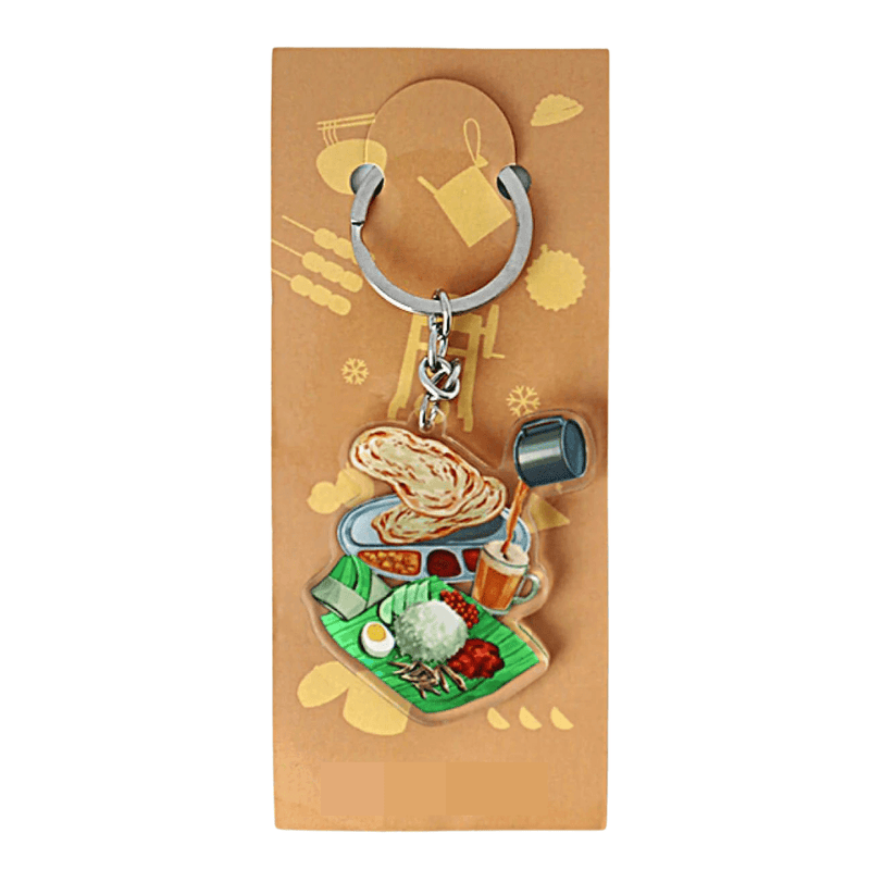 Singapore Keychain - The Mamak Culture