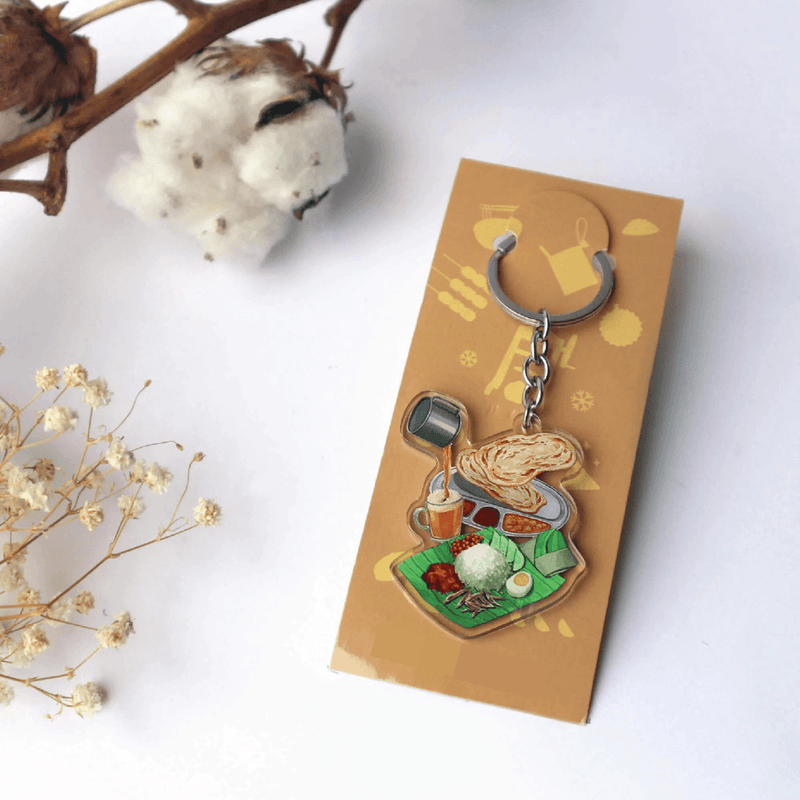 Singapore Keychain - The Mamak Culture