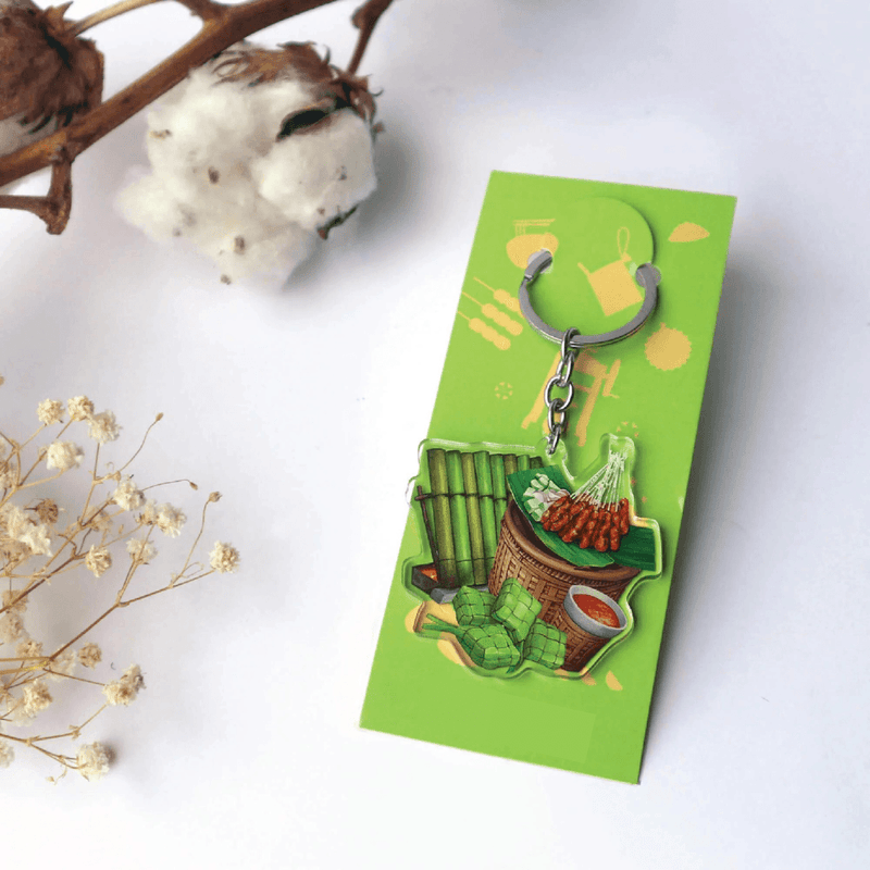 Singapore Keychain - Malay Traditional Taste