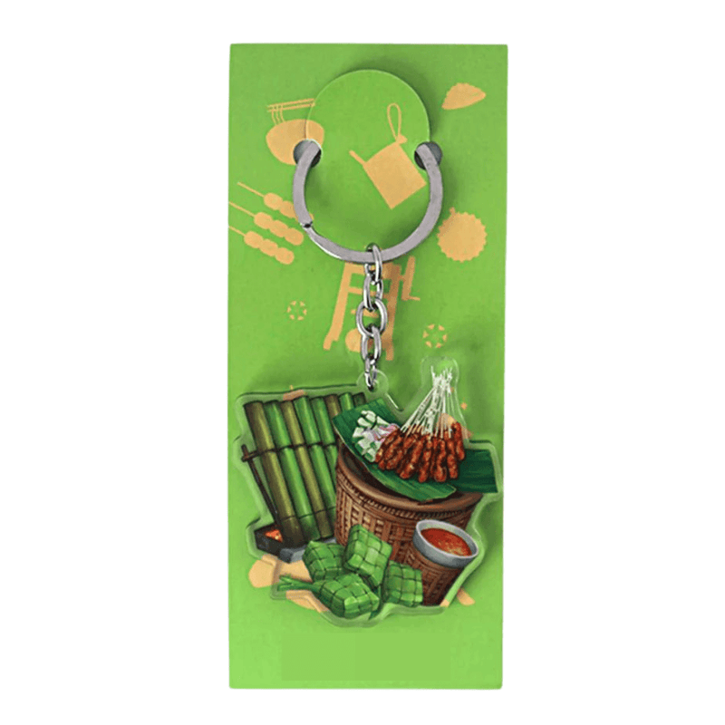 Singapore Keychain - Malay Traditional Taste