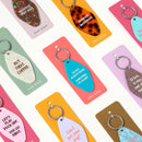 Keyring - I'd Rather Be At Home With Cat