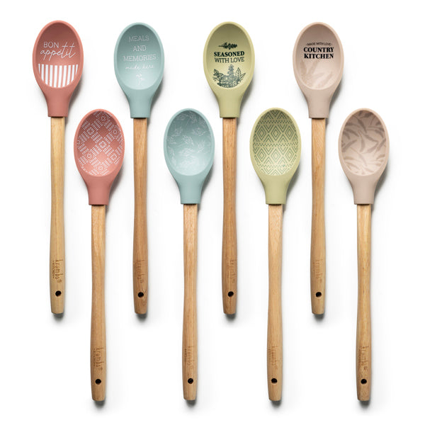 Silicone/Wooden: Spoons