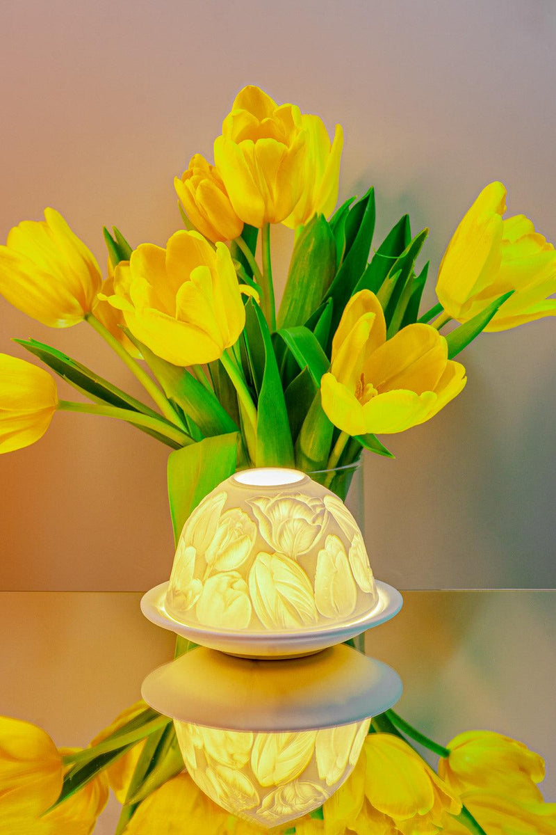 Lithophane Dome - Tulip