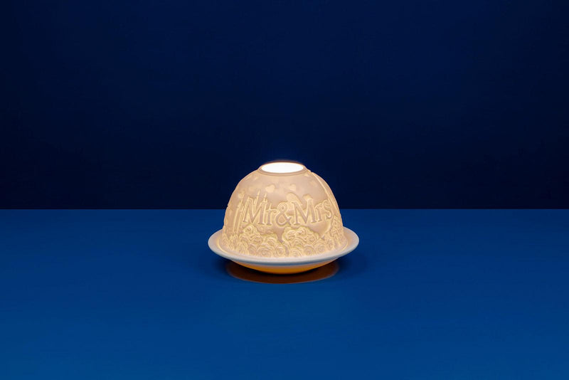 Lithophane Dome - Mr & Mrs