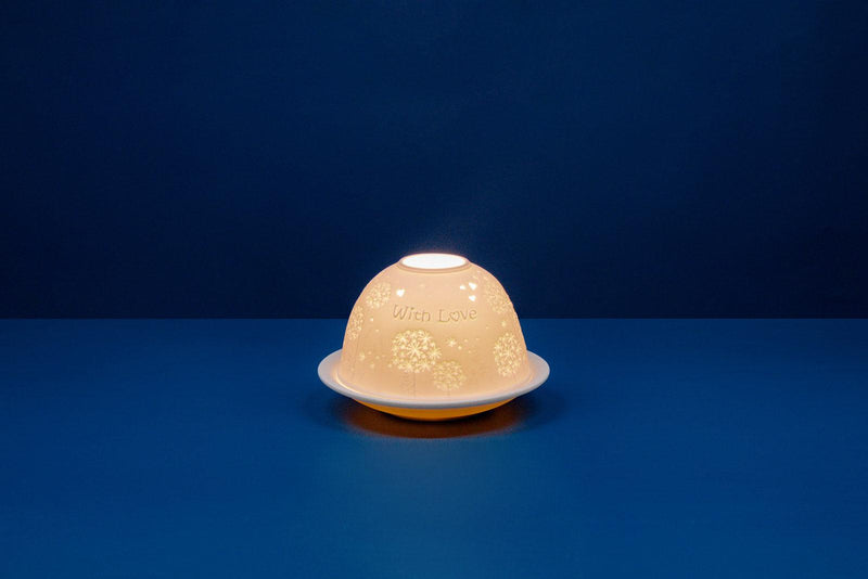 Lithophane Dome - With Love