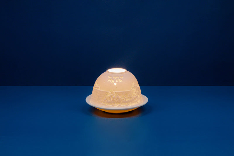 Lithophane Dome - You Light up my life