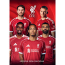 2026 A3 Calendar - Liverpool FC (Pre-Order Arrives End Nov)