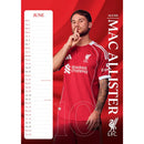 2026 A3 Calendar - Liverpool FC (Pre-Order Arrives End Nov)