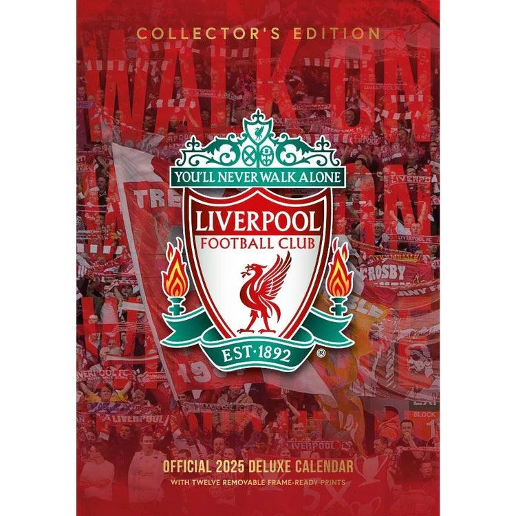 Liverpool FC 2025 A3 Deluxe Calendar