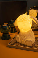 Porcelain Lamp - Baby Sheep