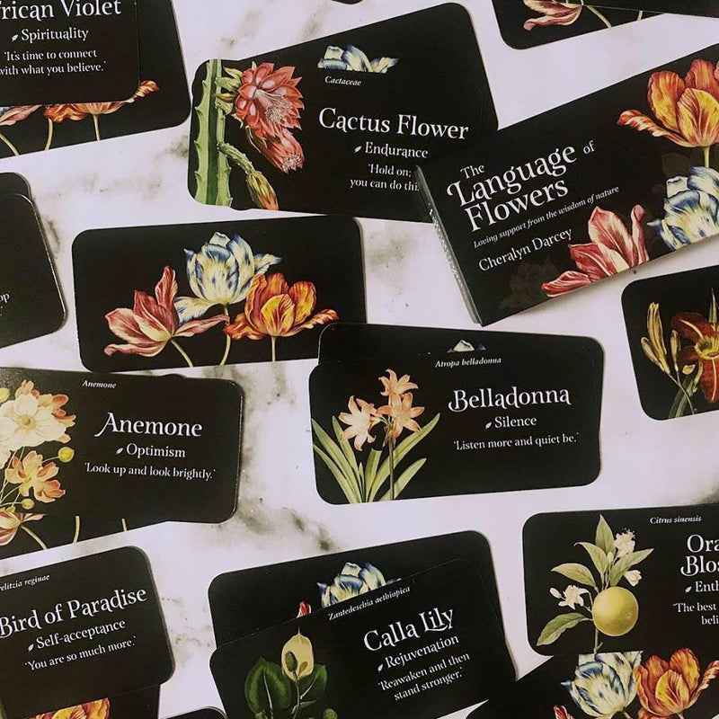 Language of Flowers Cards