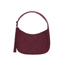 Large Nylon Crescent Bag - Mahogany